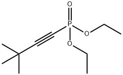 (3,3-diMethylbut-1-ynyl)phosphonic acid diethyl ester 结构式