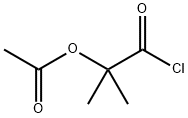 2-乙酰氧基异丁酰氯 结构式