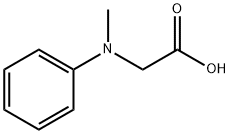N-苯基-N-甲基甘氨酸 结构式