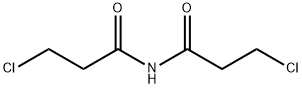 3-Chloro-N-(3-chloro-1-oxopropyl)propanamide 结构式