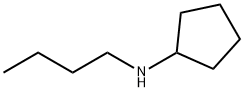 N-butylcyclopentanamine 结构式