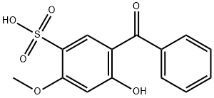 紫外线吸收剂BP-4 结构式