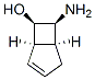 Bicyclo[3.2.0]hept-3-en-6-ol, 7-amino-, (1S,5R,6R,7S)- (9CI) 结构式