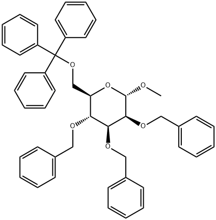 Methyl-6-O-trityl-2,3,4-tri-O-benzyl-α-D-mannopyranoside