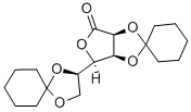 2,3:5,6-DI-O-CYCLOHEXYLIDENE-D-MANNOLACTONE, 98 结构式