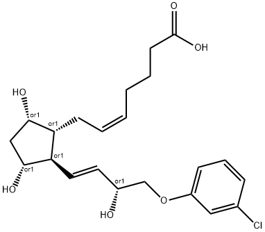 氯前列醇 结构式