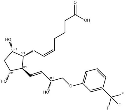 氟前列醇 结构式