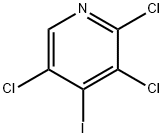 2,3,5-三氯-4-碘吡啶 结构式