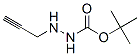 HYDRAZINECARBOXYLIC ACID, 2-(2-PROPYNYL)-, 1,1-DIMETHYLETHYL ESTER (9CI) 结构式