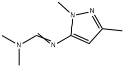 Methanimidamide, N-(1,3-dimethyl-1H-pyrazol-5-yl)-N,N-dimethyl- (9CI) 结构式