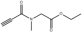 Glycine, N-methyl-N-(1-oxo-2-propynyl)-, ethyl ester (9CI) 结构式