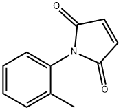 1-(2-甲基苯基)-1H-吡咯-2,5-二酮 结构式