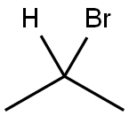 溴代异丙烷-2-D1 结构式