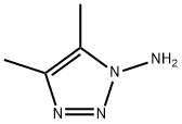 4,5-Dimethyl-1H-1,2,3-triazol-1-amine 结构式