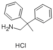 2,2-联苯基丙基胺盐酸盐 结构式