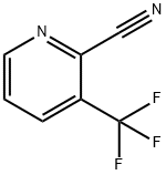 3-三氟甲基-2-吡啶腈 结构式