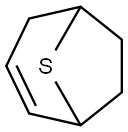 8-Thiabicyclo[3.2.1]oct-2-ene 结构式