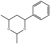 2,4-dimethyl-6-phenyl-1,3-dioxane 结构式