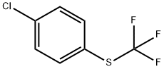4-(三氟甲硫)氯苯 结构式
