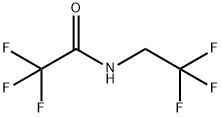 2,2,2-三氟-N-(2,2,2-三氟乙基)乙酰胺 结构式