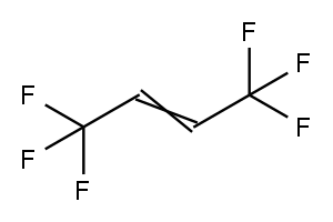 1,1,1,4,4,4-六氟-2-丁烯 结构式