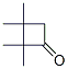 2,2,3,3-Tetramethylcyclobutanone 结构式
