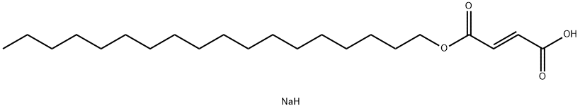硬脂富马酸钠 结构式