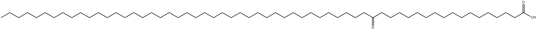 Hexacontanoic acid, 18-oxo- 结构式