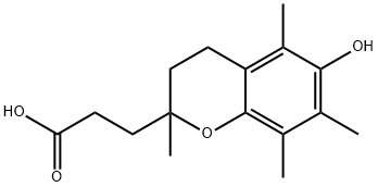 methyl 3-(6-hydroxy-5,7,8-trimethyl-chroman-2-yl)propanoate 结构式