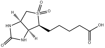 5-[(1S,2S,5R)-3,3,7-trioxo-3,lambda6-thia-6,8-diazabicyclo[3.3.0]oct-2-yl]pentanoic acid 结构式