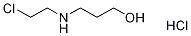 3-[(2-Chloroethyl)aMino]-1-propanol Hydrochloride 结构式