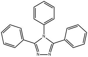 3,4,5-三苯基-4H-1,2,4-三唑 结构式