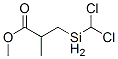 methyl 3-(dichloromethylsilyl)-2-methylpropionate 结构式