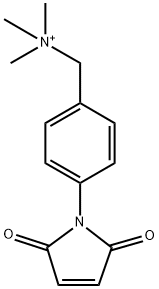 4-(N-maleimido)benzyltrimethylammonium 结构式