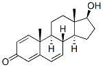 1,4,6-雄甾三烯-17Β-醇-3-酮 结构式