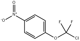 1-氯-1,1-二氟甲氧基-4-硝基苯 结构式