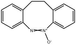 11,12-Dihydrodibenzo[c,g][1,2]diazocine-5-oxide 结构式