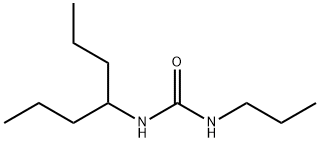 1-(1-Propylbutyl)-3-propylurea 结构式