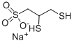 2,3-二巯基丙磺酸钠 结构式