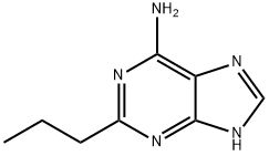 2-丙基-7H-嘌呤-6-胺 结构式