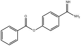 苯甲酸-4-脒苯基盐酸盐 结构式