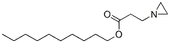 3-(1-Aziridinyl)propionic acid decyl ester 结构式
