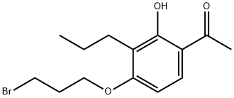 1-[4-(3-BROMOPROPOXY)-2-HYDROXY-3-PROPYLPHENYL]ETHAN-1-ONE