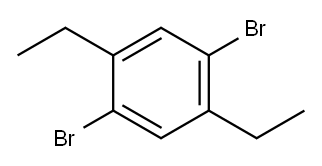 1,4-二溴-2,5-二乙基苯 结构式