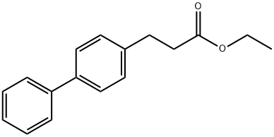 3-BIPHENYL-4-YL-PROPIONIC ACID ETHYL ESTER 结构式