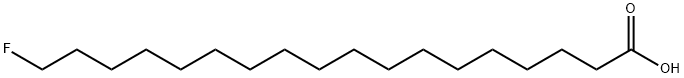 18-Fluorooctadecanoic acid 结构式