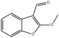 2-Methoxy-3-benzofurancarbaldehyde 结构式