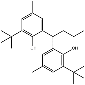 2,2'-丁叉双(6-叔丁基-4-甲基苯酚) 结构式