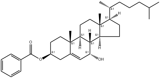 7a-Hydroxycholesterol3-Benzoate 结构式