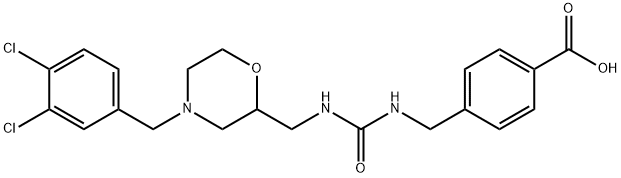 4--苯甲酸 结构式